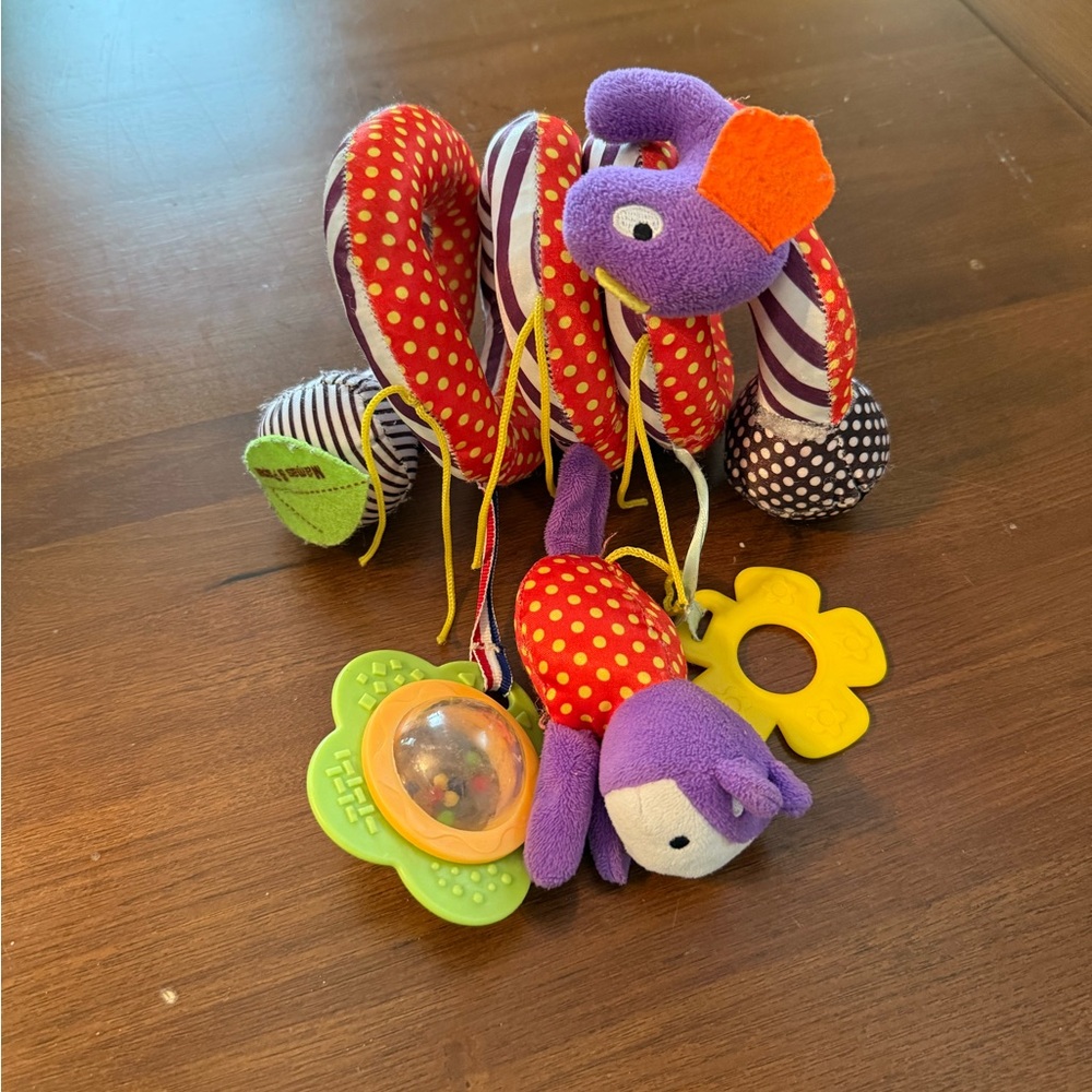 Spiral Car Seat Activity Center Baby Toy
